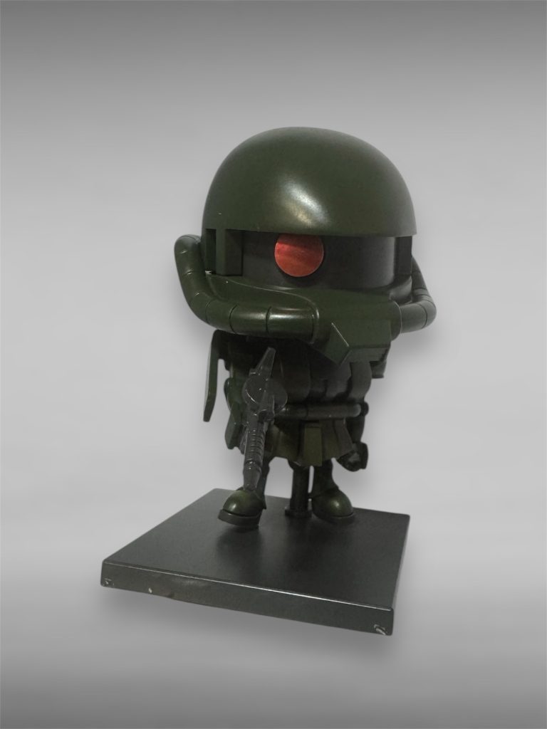 ザクプラくん　リアルタイプカラー–3枚目/制作者：じゅーきち