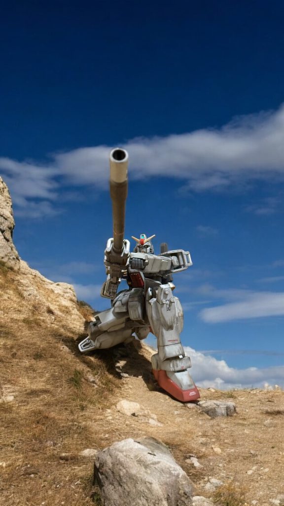 陸戦型ガンダム 01小隊配備型–6枚目/制作者：OBORO二等兵