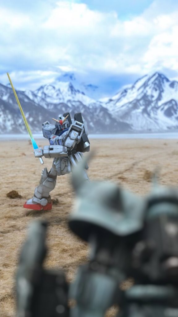 陸戦型ガンダム 01小隊配備型–5枚目/制作者：OBORO二等兵