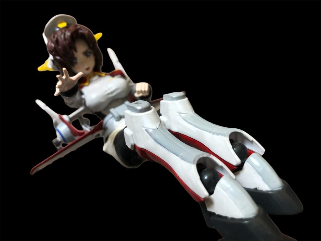 アークエンジェル装備！ローリングエン、てー！！コレって聖闘士星矢みたいなもんですね。マリュー艦長＆アークエンジェルでした。