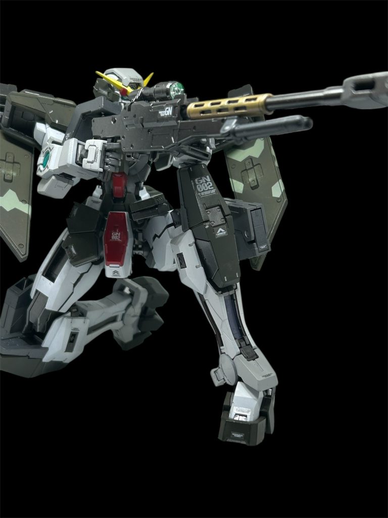 白部分はキャラクターホワイト、ニュートラルグレーI、II。グレーはジャーマングレー、ニュートラルグレーIII。グリーンはMSグリーン、カーキドラブII。フレーム、銃器のメインカラーはスターブライトアイアン。他、スカーレット、イエロー、スターブライトゴールド、あずき2号です。12色使ったように見えない笑　ご覧いただきありがとうございました😊