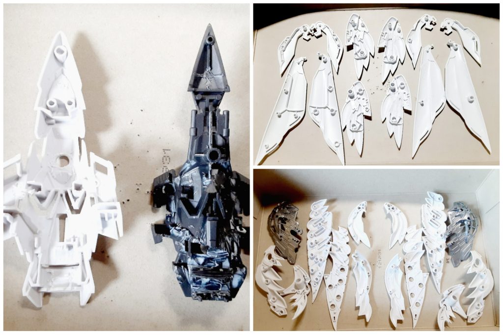 ピンを切り飛ばしたり可能な限り薄く削り軽量化を図ってます