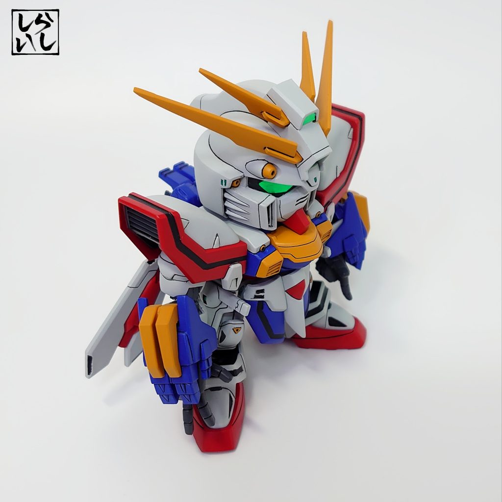 BB戦士ゴッドガンダム–6枚目/制作者：しらいし