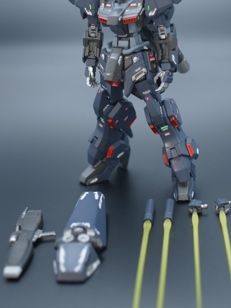 付属品。平手はコトブキヤのノーマルハンドを使用してます。