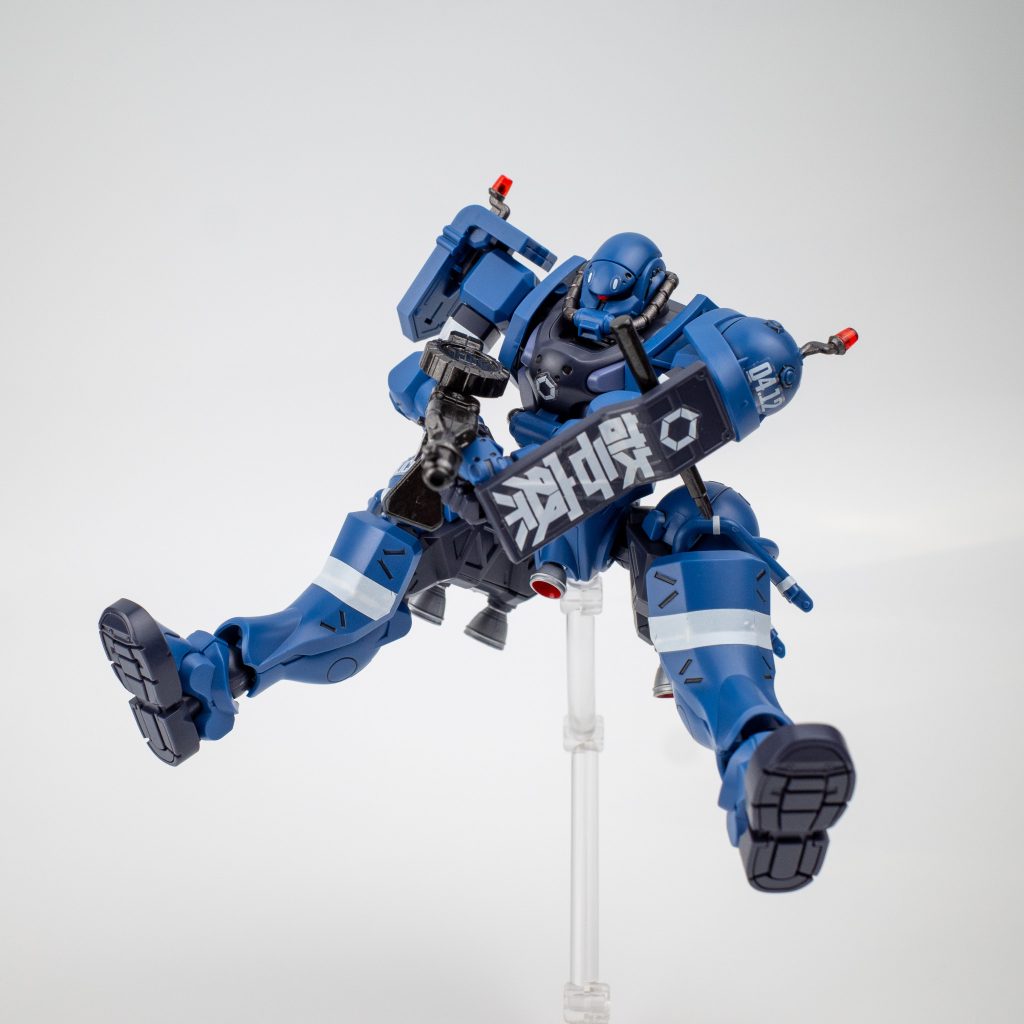 HG 軍警ザク(簡単フィニッシュ)–4枚目/制作者：M.マウス Ver.Le