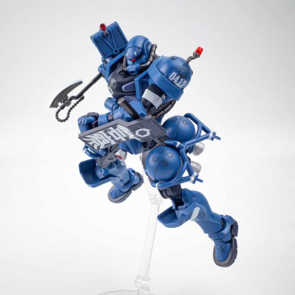 HG 軍警ザク(簡単フィニッシュ)–5枚目/制作者：M.マウス Ver.Le