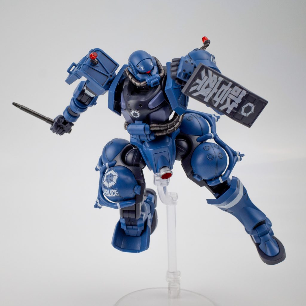 HG 軍警ザク(簡単フィニッシュ)–6枚目/制作者：M.マウス Ver.Le