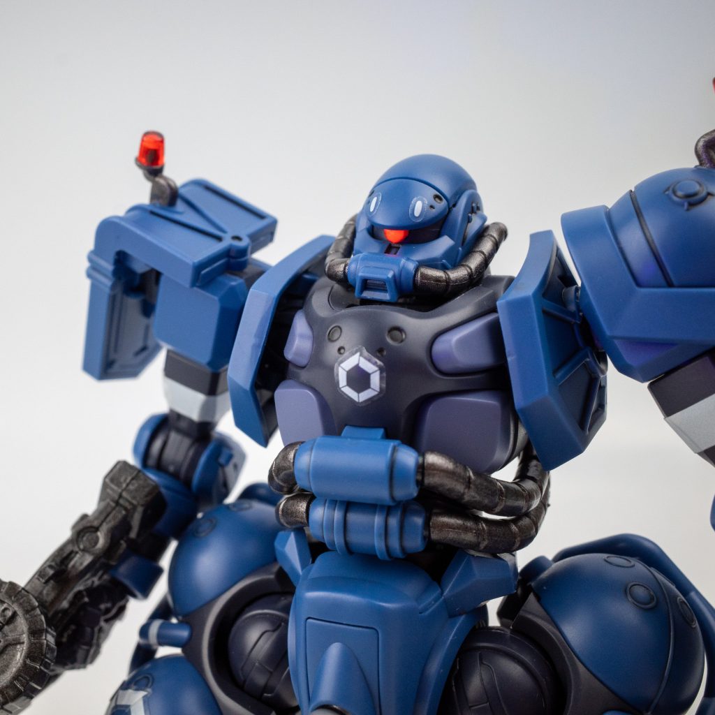 HG 軍警ザク(簡単フィニッシュ)–7枚目/制作者：M.マウス Ver.Le