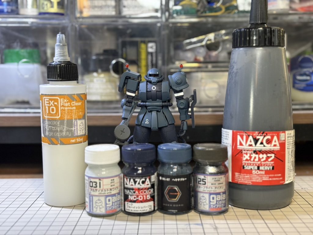 使用塗料備忘録。