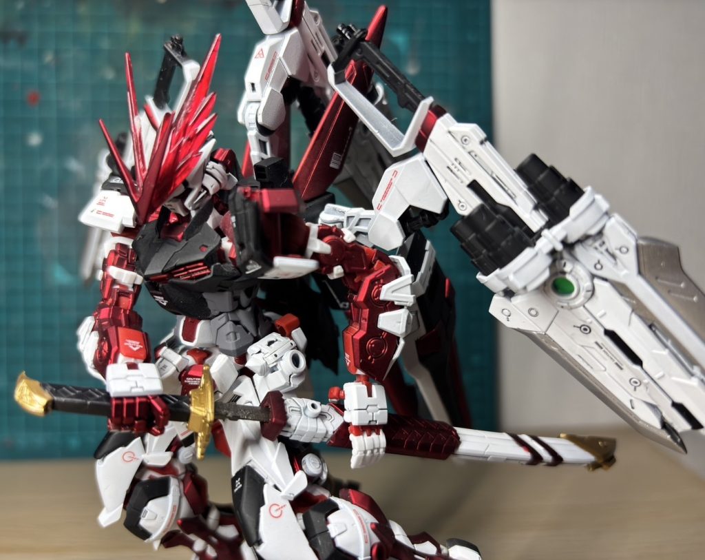 ガンダムアストレイ　レッドドラゴン（RG+HG）