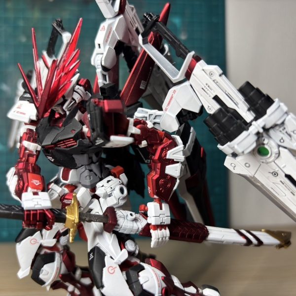 ガンダムアストレイ　レッドドラゴン（RG+HG）