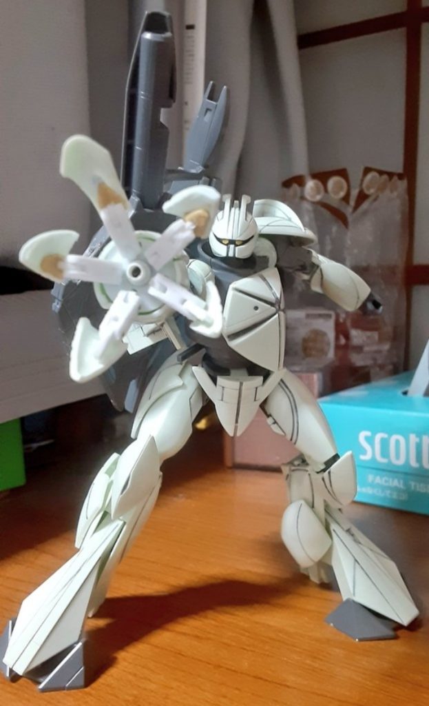 シャイニングフィンガー展開ギミック改造途中2