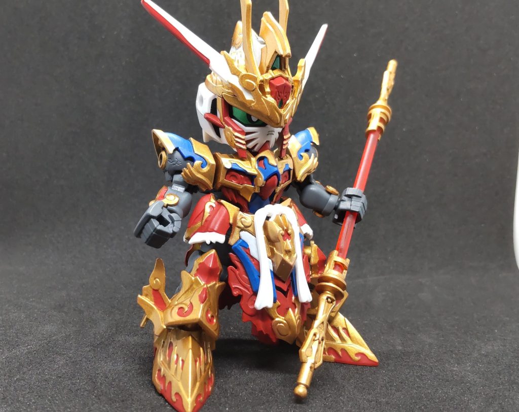 余談ですが自分なりにはそこそこうまく塗れたと思うんですが某SNSではいいねが1しかつかなかったですねw　それだけガンプラビルダーの目は厳しいってことなのか…もっと塗装の練習を積み重ねていきたい所存