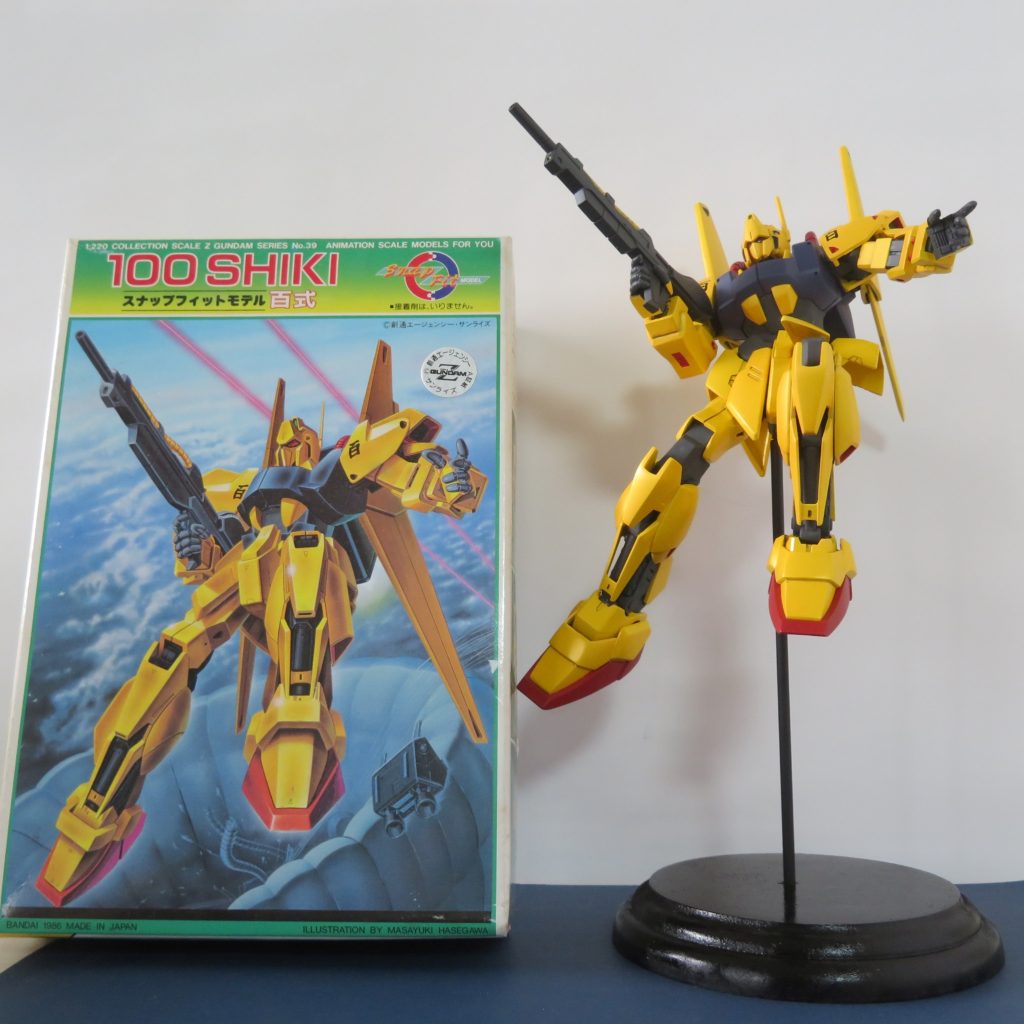 1/220旧キットのボックスアートのポーズです!😊