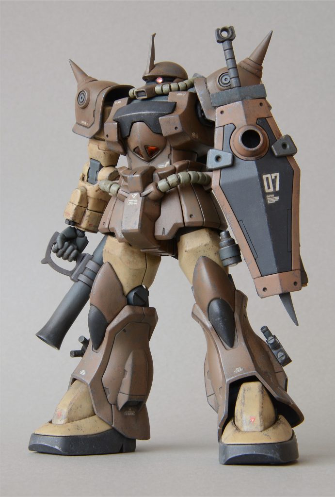 HGUC グフカスタム アフリカ戦線仕様