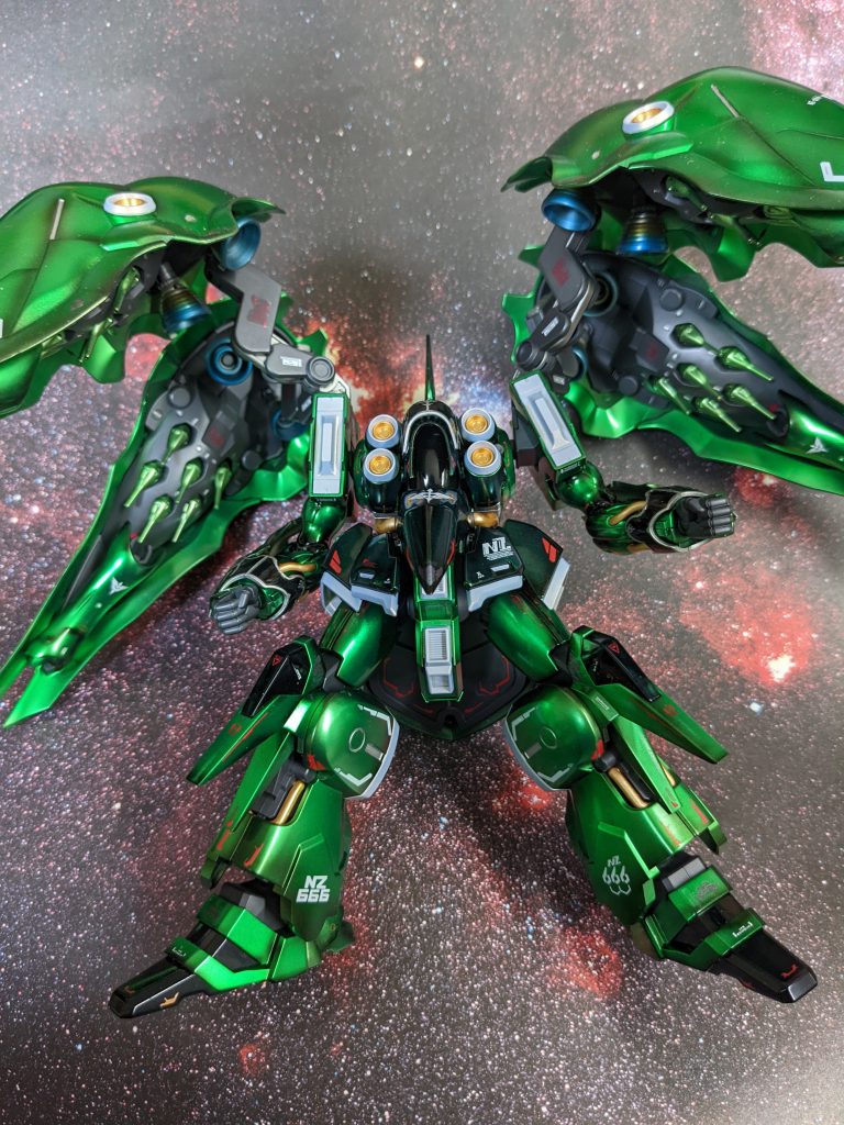 塗装レシピは忘れてしまったw兎に角、輝かせる！これ