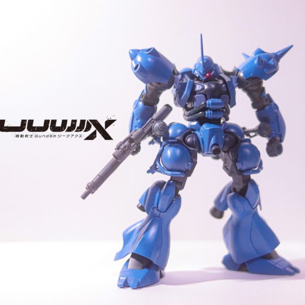 HG軍警ザクをベースにケンプファー(GQX)を製作中です。軍警ザク発売前に既に構想しておりケンプファーを確保していましたが、ジオニストの性なのか同じ発想を抱いてる方が多く二番煎じになりそうなので停滞していましたが、ようやく形ができてきました。ベースがとりあえず形になったので、細かな所を詰めて行き近日中に完成予定です。（2枚目）