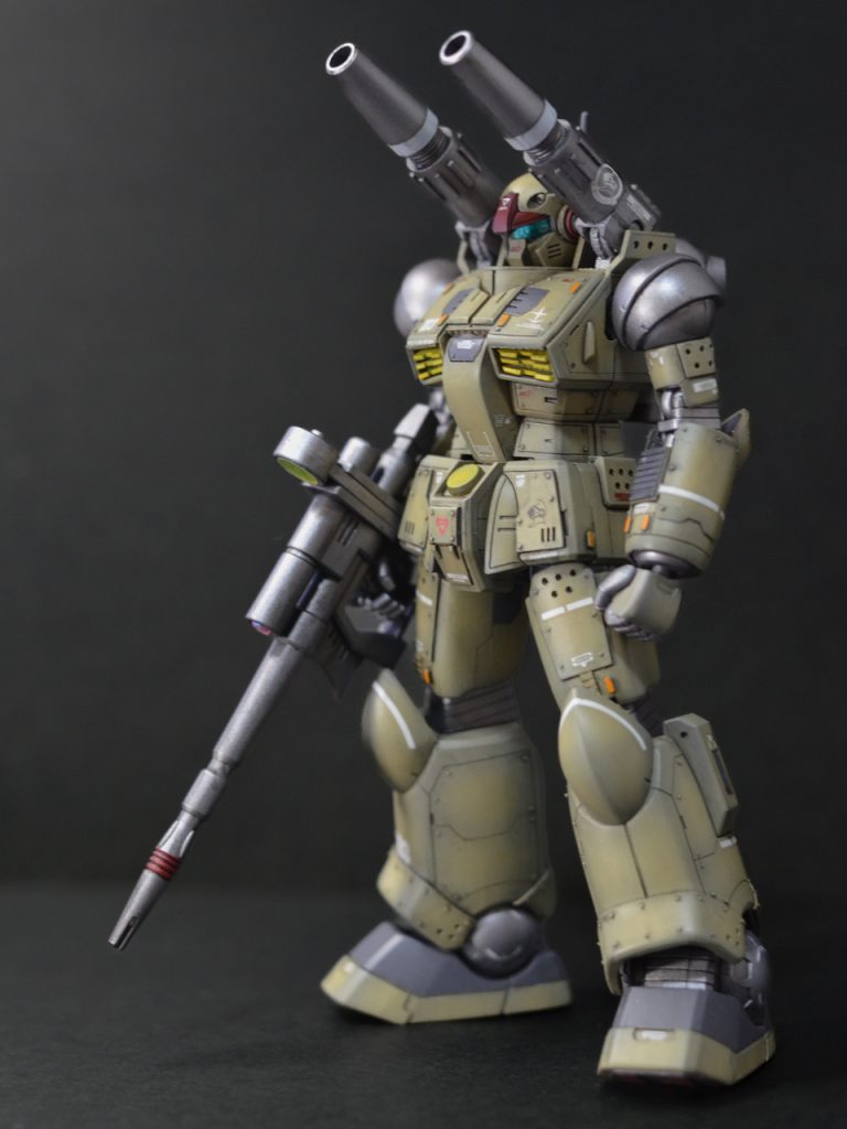 1/144 HGUC RX-77-2 ガンキャノン完成しました!–2枚目/制作者:black🇯🇵