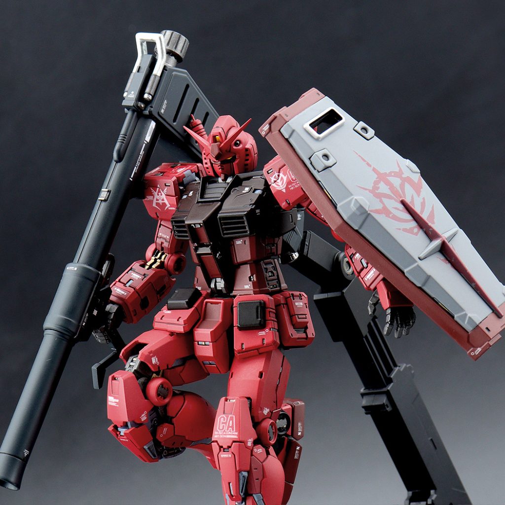 【RG ガンダム Ver2.0】キャスバル専用ガンダム 対艦ライフル装備仕様–4枚目/制作者:コッシー