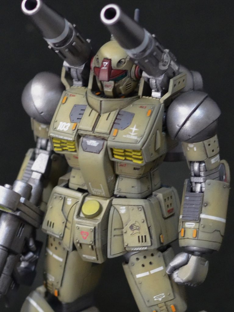 1/144 HGUC RX-77-2 ガンキャノン完成しました!–3枚目/制作者:black🇯🇵