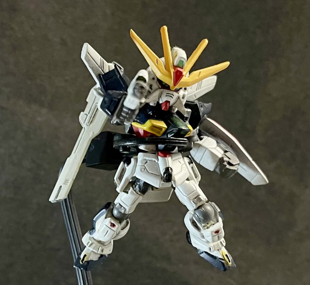 アクションポーズ固定モデルを可動化改造するのって結構楽しい(笑)