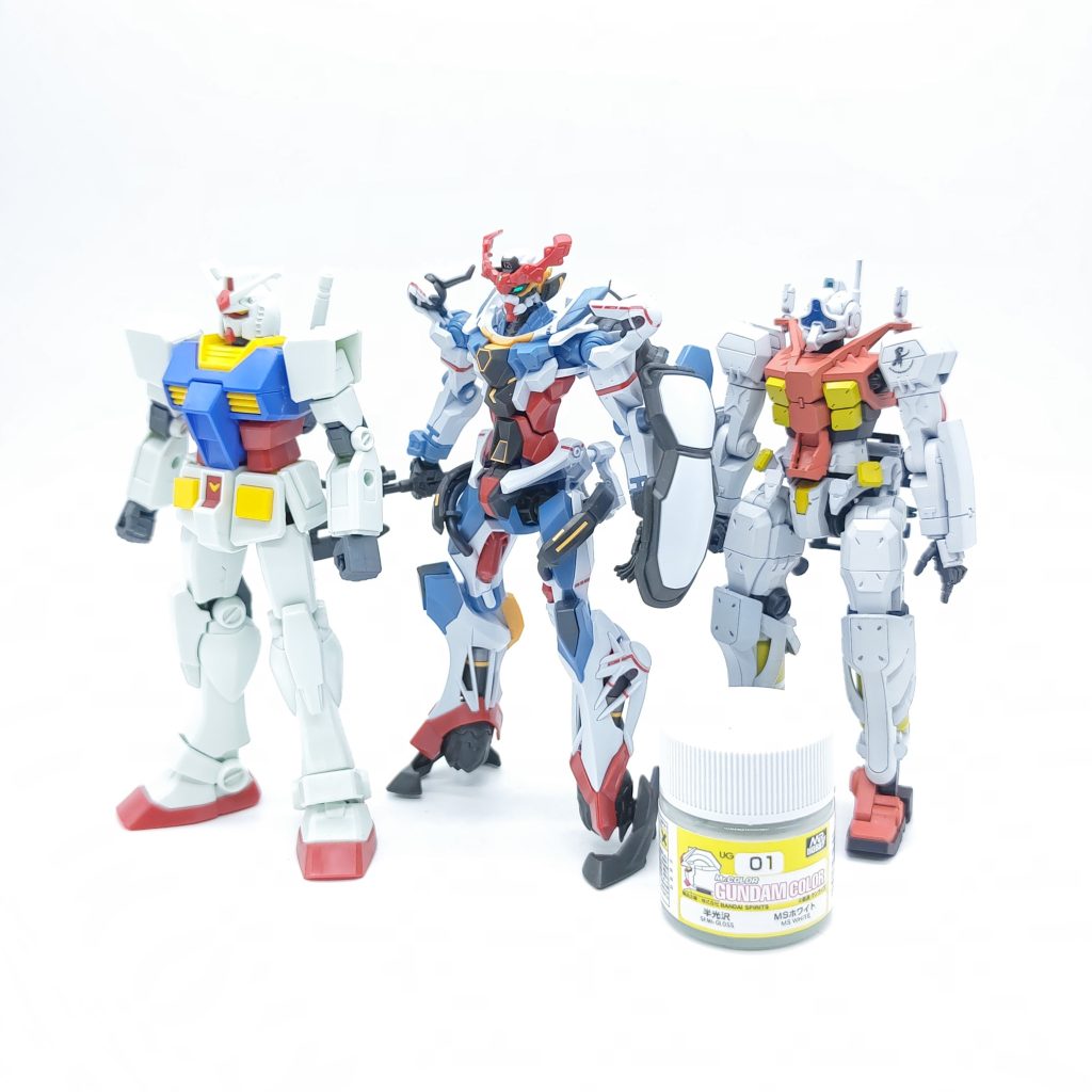 サイズ比較、いたってHGにしてはいつもの普通サイズ。