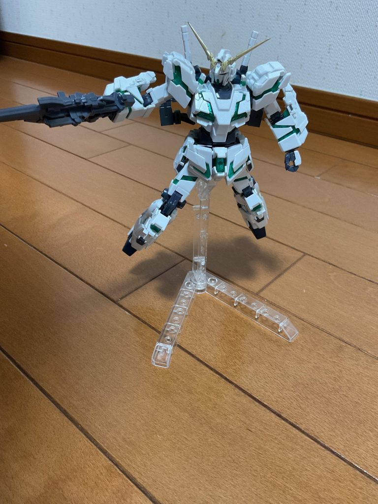 やっぱサイコフレームは緑が1番かっこいいと思います。