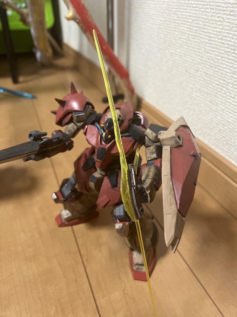 その他ホークや粒子砲以外にも粒子硬化薙刀を装備可能