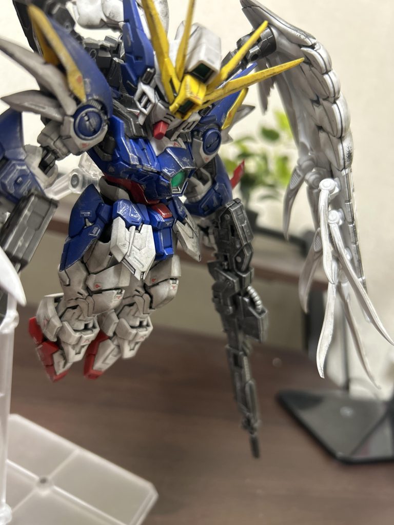 初めてのウェザリングでしたがまあまあうまくできたと思ってます