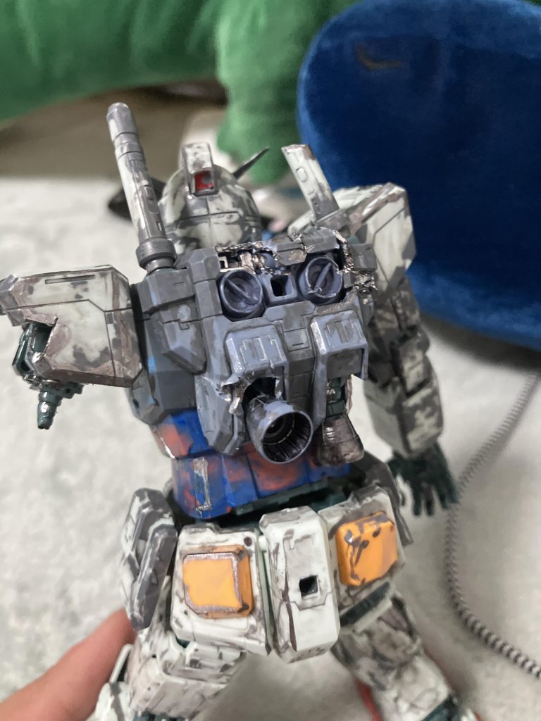 背中もバキバキやで