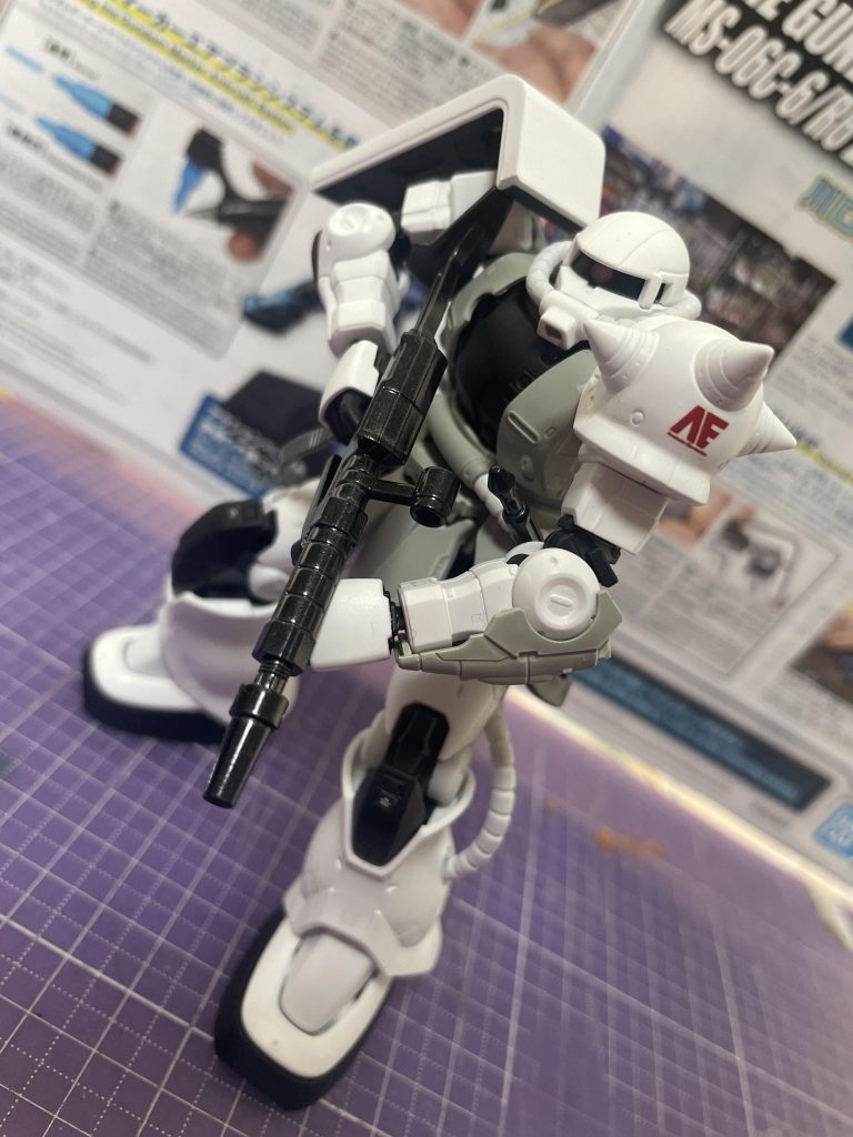 MS-06/ザクⅡ アナハイム社警備仕様〔正式名ペインティングモデル・ザクⅡTYPE C-6/R6〕【リアル+パルスアレンジカラー】–4枚目/制作者:【電幻龍メンバーズ】ドラグーンの開発部