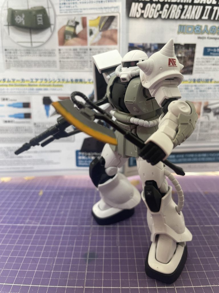 MS-06/ザクⅡ アナハイム社警備仕様〔正式名ペインティングモデル・ザクⅡTYPE C-6/R6〕【リアル+パルスアレンジカラー】–7枚目/制作者:【電幻龍メンバーズ】ドラグーンの開発部