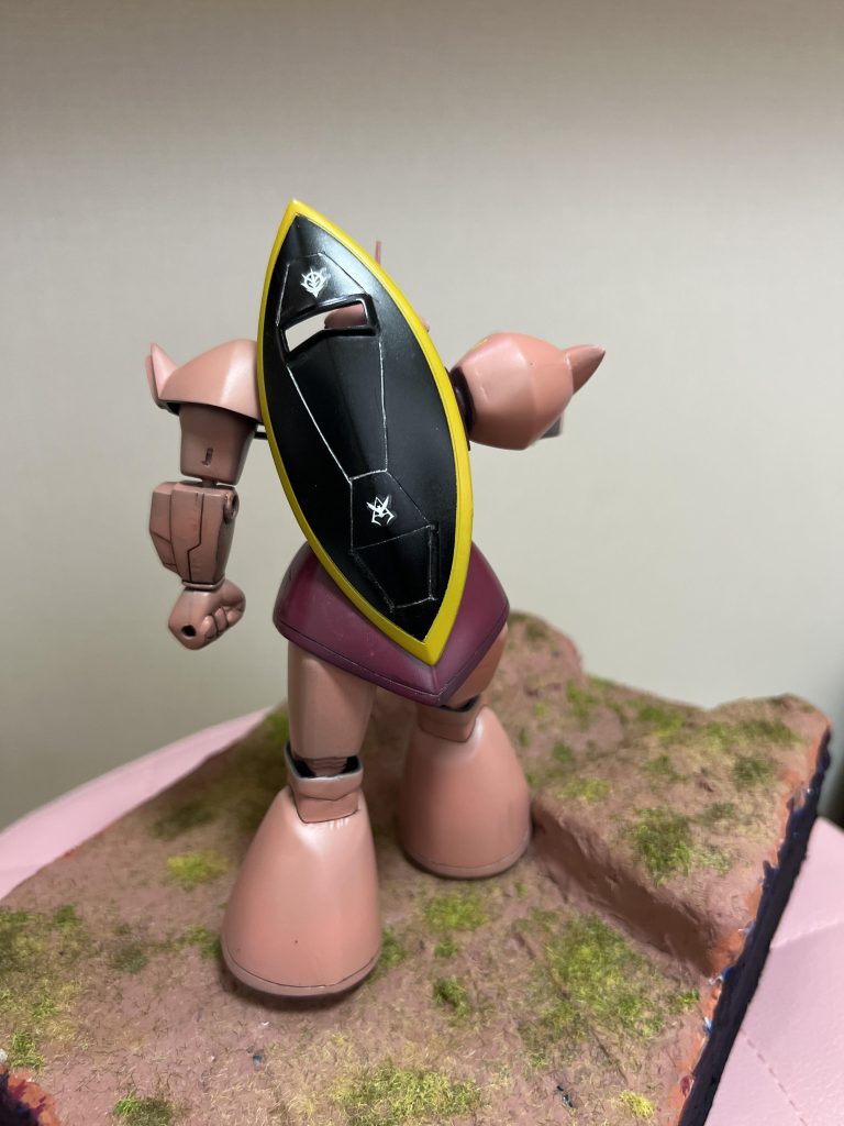 旧キット　シャア専用ゲルググ–4枚目/制作者：yohacky