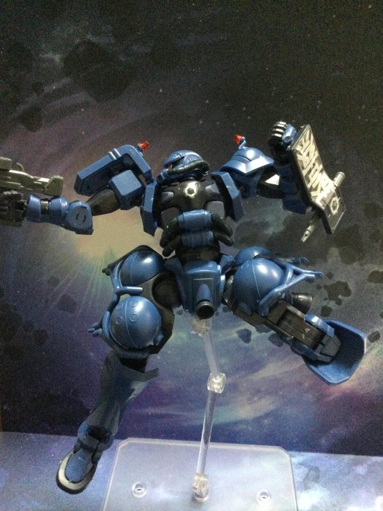 SEED撃ちぽいポーズ。それでも！守りたい治安があるんだ！※ここから少し茶番にお付き合いください。