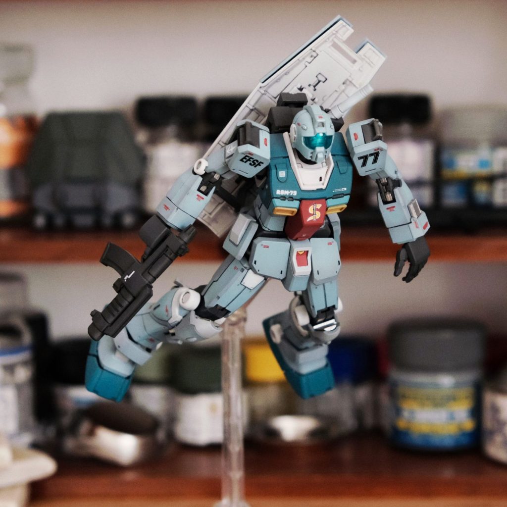 RGM-79 ジム(スレッガー搭乗機) Rgm-79 ジム スレッガー搭乗機｜Coke.NTさんのガンプラ作品｜GUNSTA