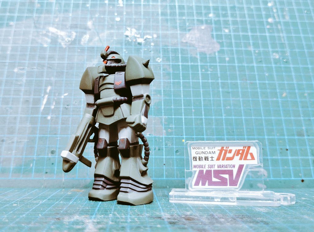　1/300 森永チョコスナック MS-06M ザク・マリンタイプ　