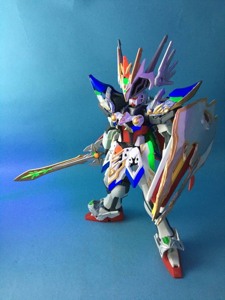 EG×SDW HEROES ナイトストライクガンダム(リアル頭身×SD×EGコンパチブル完成品)(EG Knight Strike Gundam)
