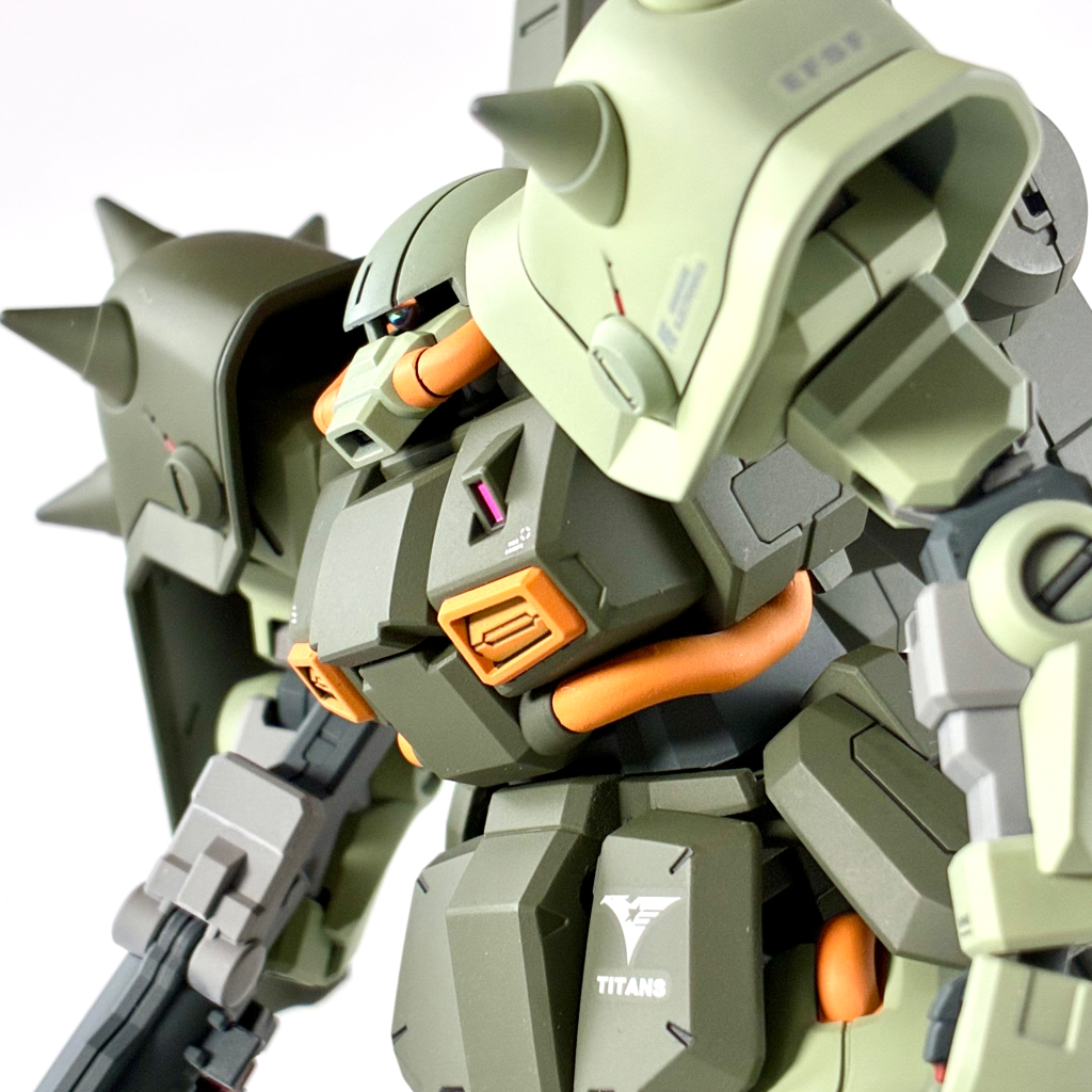 最後までご覧頂きありがとうございました。本作品は5/29〜5/31までヤフオクに出品予定ですHG 1/144 ハイザックカスタム　塗装済完成品https://page.auctions.yahoo.co.jp/jp/auction/d1186736377