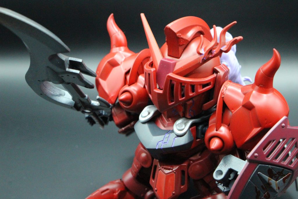 赤いナイトガンダム–5枚目/制作者：メイジン・ミハラ