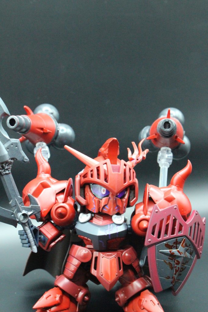 赤いナイトガンダム–7枚目/制作者：メイジン・ミハラ