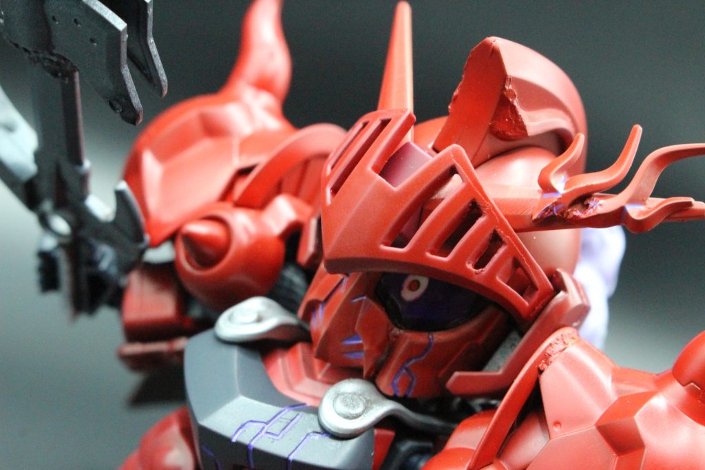 基本はLGBBのナイトガンダムです。鎧や武器に30MFのクラスアップパーツを使っております。