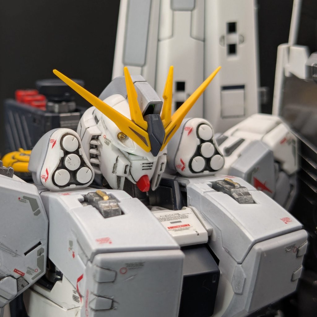 しかしRGはスゴいです。アップにするとスケール感がバグる…