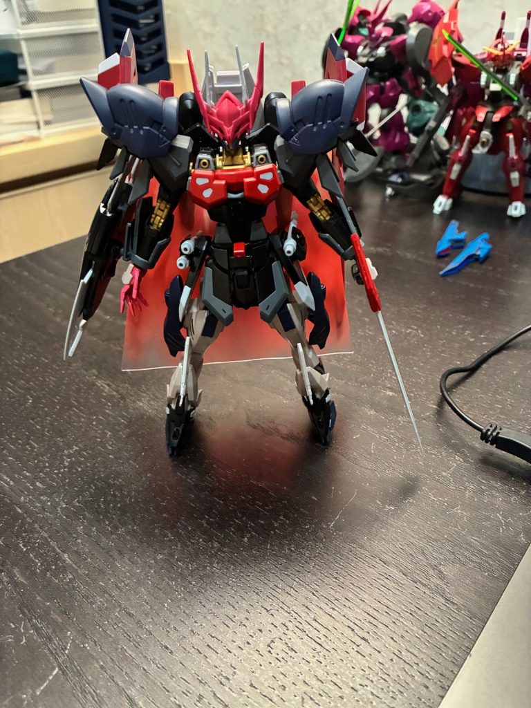 ブラックナイトシヴァ、ガンダムグレモリーとイモータルジャスティスミキシング