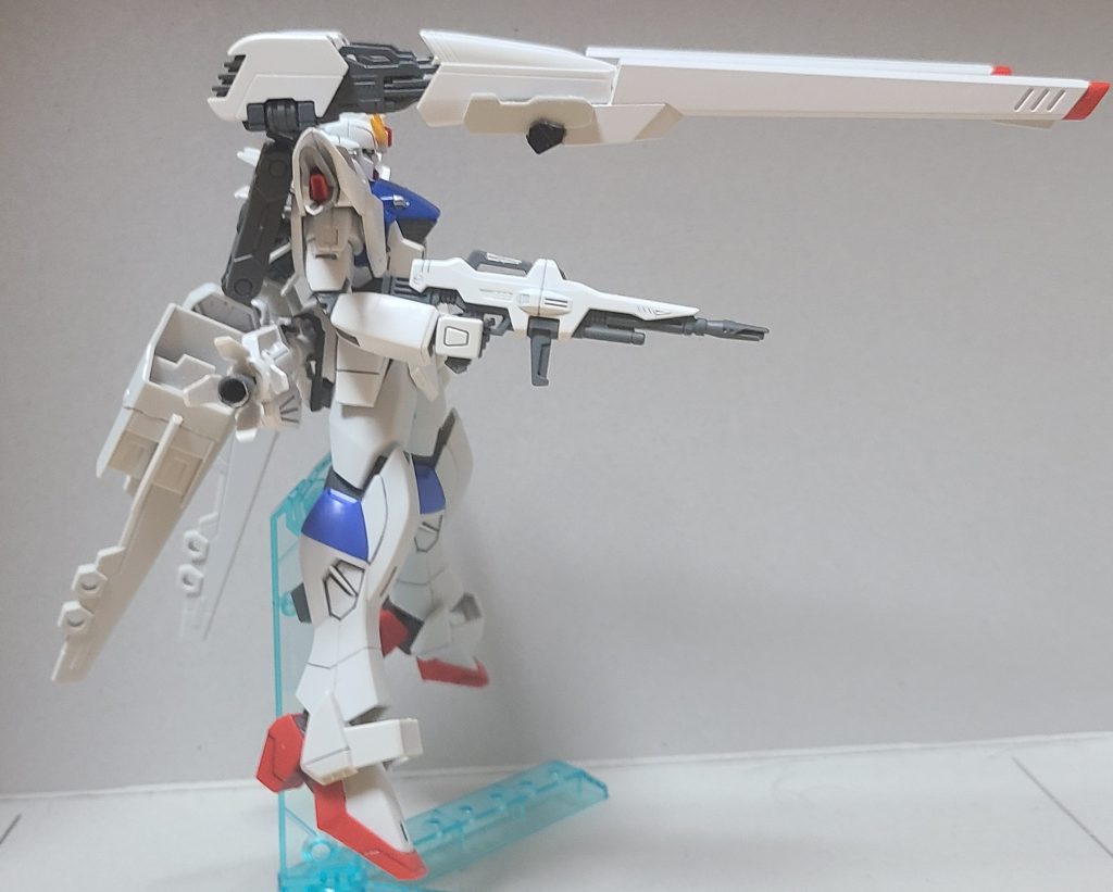 横からみたハイパーヴェスパ。長くなりすぎたんでジョイント噛ませてます。