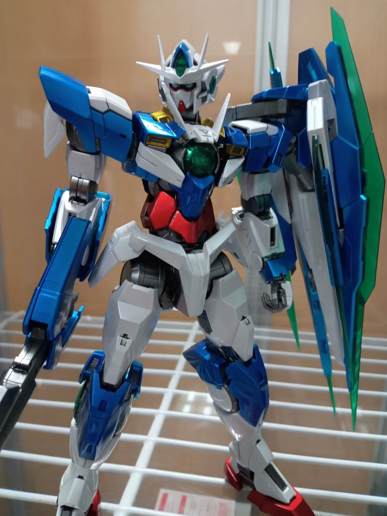 MG ダブルオークアンタ メタリック全塗装のご紹介です(^_^)/