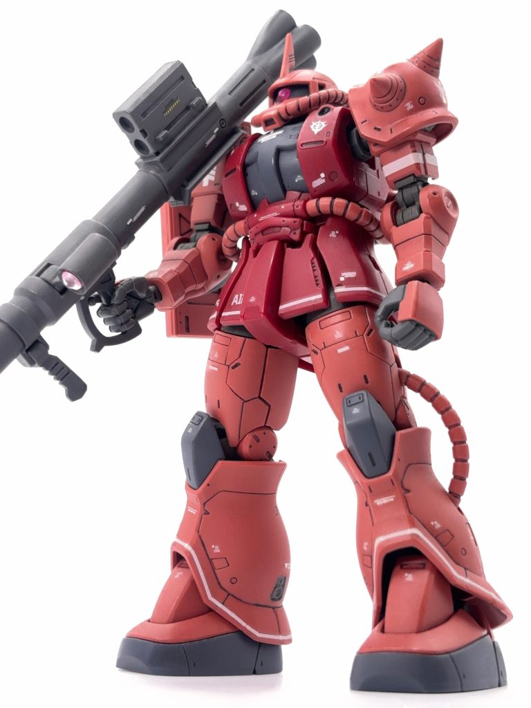 HG シャア専用ザクII（THE ORIGIN）–2枚目/制作者：ハヤマオ