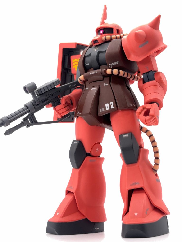 HGUC シャア専用ザク–2枚目/制作者：ハヤマオ