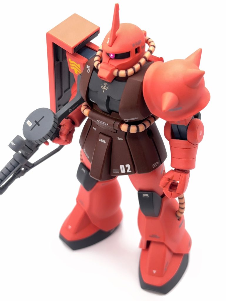 HGUC シャア専用ザク–3枚目/制作者：ハヤマオ