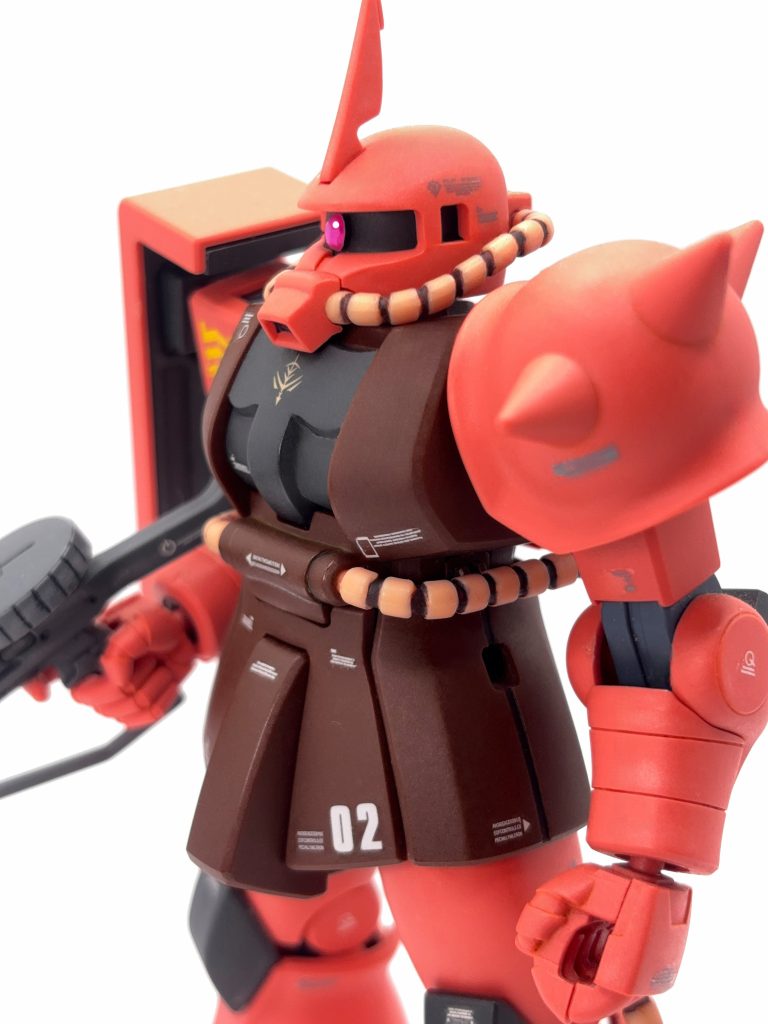 HGUC シャア専用ザク–5枚目/制作者：ハヤマオ