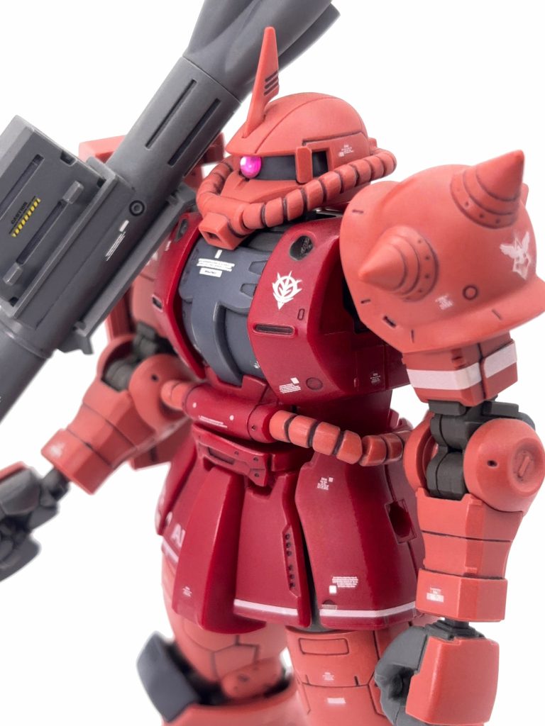 HG シャア専用ザクII（THE ORIGIN）–5枚目/制作者：ハヤマオ